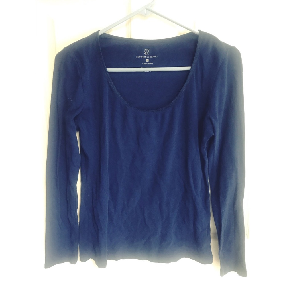 Navy blue long sleeve